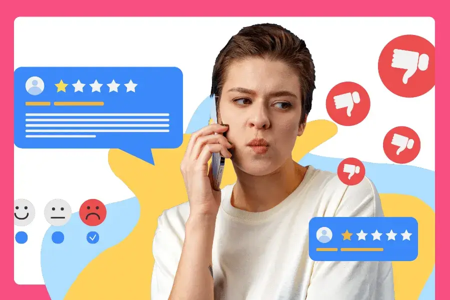 Voorbeeld van Google Mijn Bedrijf profiel met positieve recensies